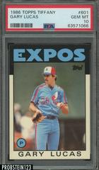 Gary Lucas #601 Baseball Cards 1986 Topps Tiffany Prices