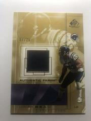 Junior Seau [Gold] Football Cards 2001 SP Game Used Authentic Fabric Prices