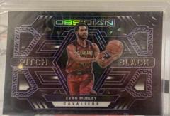 Evan Mobley [Purple] Basketball Cards 2021 Panini Obsidian Pitch Black Prices