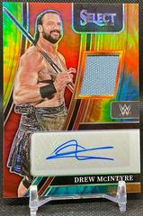 Drew McIntyre [Tie Dye Prizm] Wrestling Cards 2022 Panini Select WWE Autograph Memorabilia Prices