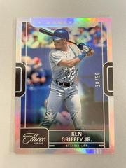 Ken Griffey Jr. [Holo Silver] Baseball Cards 2023 Panini Three and Two Moments Prices