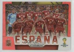 Espana [Prizm] Soccer Cards 2014 Panini Prizm World Cup Team Photos Prices