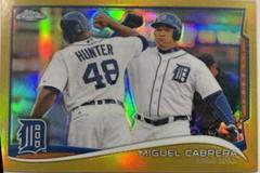 Miguel Cabrera [Gold Refractor] #MB-37 Baseball Cards 2014 Topps Chrome Update Prices