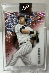 Derek Jeter [Encased Pink] #92 Baseball Cards 2022 Topps Pristine Prices