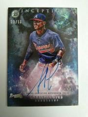 Ozzie Albies [Green] Baseball Cards 2016 Bowman Inception Prospect Autographs Prices
