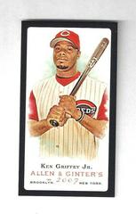 Ken Griffey Jr. [Mini Black Bordered] #55 Baseball Cards 2007 Topps Allen & Ginter Prices