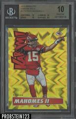 Patrick Mahomes II [Gold] #K-PM Football Cards 2019 Panini Absolute Kaboom Prices