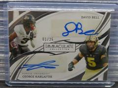David Bell, George Karlaftis Football Cards 2022 Panini Immaculate Collegiate Dual Autographs Prices