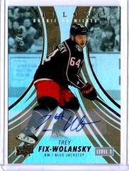 Trey Fix Wolansky [Gold Autograph ] Hockey Cards 2022 Upper Deck Trilogy Prices