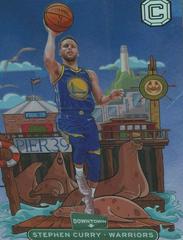 Stephen Curry #1 Basketball Cards 2018 Panini Cornerstones Downtown Prices