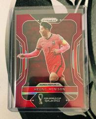 Heung Min Son [Maroon] #135 Soccer Cards 2022 Panini Prizm World Cup Prices
