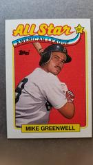 Mike Greenwell [All Star] Baseball Cards 1989 Topps Prices