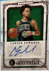 Carsen Edwards [Red] #APR-CED Basketball Cards 2020 Panini Chronicles Apprentice Signatures Prices