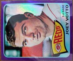 Joey Votto [Portrait Purple Refractor] #472 Baseball Cards 2014 Topps Heritage Chrome Prices