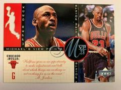 Michael Jordan #VP6 Basketball Cards 1996 Upper Deck Jordan's Viewpoints Prices