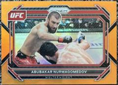 Abubakar Nurmagomedov [Orange] #33 Ufc Cards 2023 Panini Prizm UFC Prices