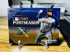 Cristian Javier [Gold] #PPA-CJ Baseball Cards 2024 Topps Postseason Performance Autograph Prices