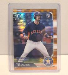 Kyle Tucker [Orange Refractor] Baseball Cards 2019 Bowman Chrome National Convention Prices