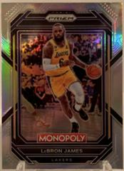 LeBron James [Silver] Basketball Cards 2022 Panini Prizm Monopoly Prices