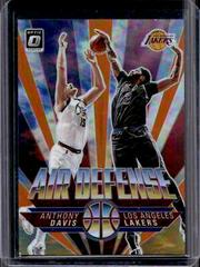 Anthony Davis [Orange] #2 Basketball Cards 2021 Panini Donruss Optic Air Defense Prices