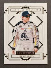 Jeff Gordon #74 Racing Cards 2021 Panini National Treasures NASCAR Prices
