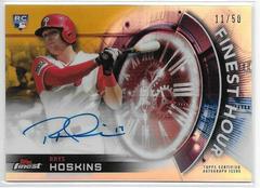 Rhys Hoskins [Gold Refractor] Baseball Cards 2018 Topps Finest Hour Autographs Prices