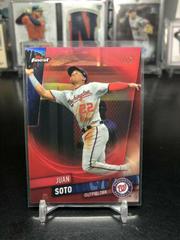 Juan Soto [Red Refractor] #67 Baseball Cards 2019 Topps Finest Prices