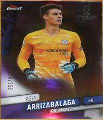 Kepa Arrizabalaga [Purple Refractor] Soccer Cards 2019 Finest UEFA Champions League Prices