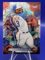 Ronald Acuna Jr. [Wave] Baseball Cards 2023 Bowman's Best Prices