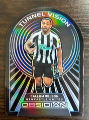 Callum Wilson [Blue] #1 Soccer Cards 2022 Panini Obsidian Tunnel Vision Prices