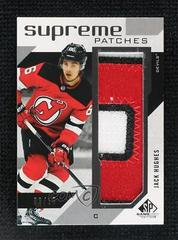 Jack Hughes [Patches] #SP-JH Hockey Cards 2021 SP Game Used Supreme Prices