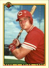 Brian Lane #48 Baseball Cards 1990 Bowman Tiffany Prices