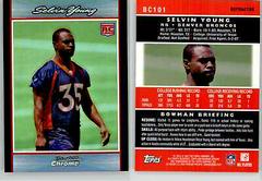 Selvin Young [Refractor] Football Cards 2007 Bowman Chrome Prices