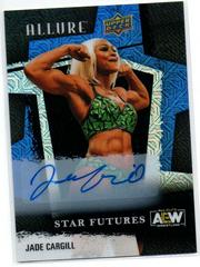 Jade Cargill [Autograph Blue] #127 Wrestling Cards 2022 Upper Deck Allure AEW Prices