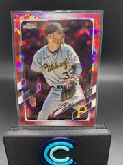 Chad Kuhl [Red] Baseball Cards 2021 Topps Chrome Update Sapphire Prices
