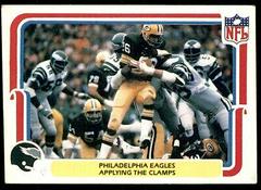 Philadelphia Eagles [Applying the Clamps] #42 Football Cards 1980 Fleer Team Action Prices