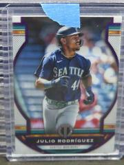Julio Rodriguez [Purple] #10 Baseball Cards 2023 Topps Tribute Prices