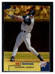 Jim Edmonds [Gold Refractor] Baseball Cards 1999 Finest Prices