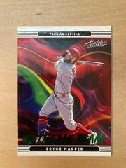 Bryce Harper [Green] #ET-8 Baseball Cards 2022 Panini Absolute Extreme Team Prices