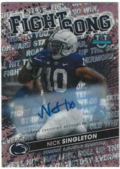 Nick Singleton [Autograph] #FS-18 Football Cards 2022 Bowman's Best University Fight Song Prices