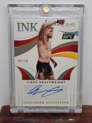 Alexander Gustafsson [Gold] #II-AGF Ufc Cards 2021 Panini Immaculate UFC Ink Autographs Prices