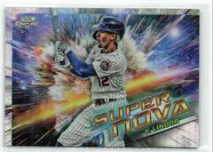 Francisco Lindor Baseball Cards 2023 Topps Cosmic Chrome Supernova Prices