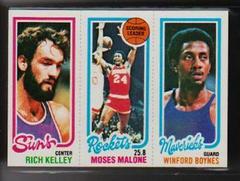 Kelley, Malone, Boynes Basketball Cards 1980 Topps Prices