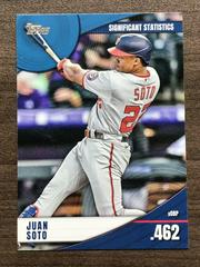 Juan Soto [Blue] #SS-25 Baseball Cards 2022 Topps Significant Statistics Prices