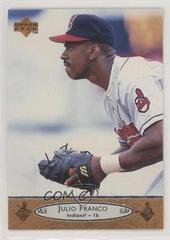 Julio Franco Baseball Cards 1996 Upper Deck Prices