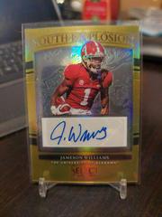 Jameson Williams [Gold] #YE-JWI Football Cards 2022 Panini Select Draft Picks Youth Explosion Signatures Prices