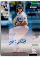 Ryan Pepiot [Green] #SSCUA-RPE Baseball Cards 2022 Stadium Club Chrome Autographs Prices
