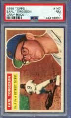 Earl Torgeson [Gray Back] #147 Baseball Cards 1956 Topps Prices