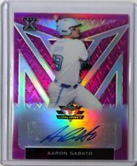 Aaron Sabato [Pink] Baseball Cards 2020 Leaf Valiant Autographs Prices