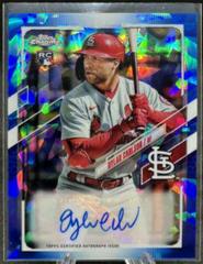 Dylan Carlson #RA-DC Baseball Cards 2021 Topps Chrome Update Sapphire Rookie Autographs Prices